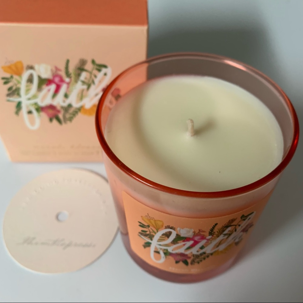 THIMBLEPRESS “Faith” Neroli Blossom SOY CANDLE!